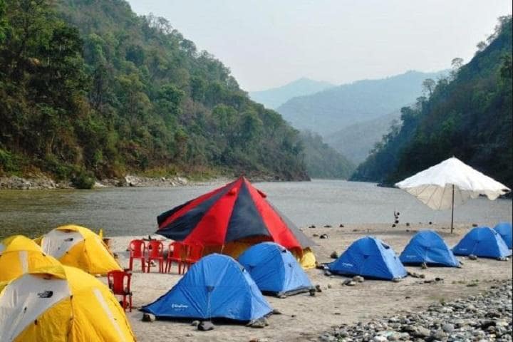 Camping in Sikkim Darjeeling with White River Rafting