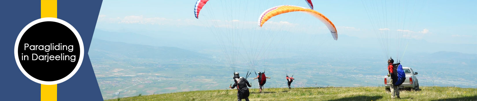 Paragliding in Darjeeling